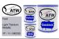 Preview: Ford, Light Titanium Metallic, YF / 11 / M6330: 1L Lackdose + 1L Klarlack + 500ml Härter - Set, von ATW Autoteile West.